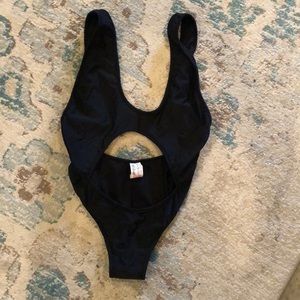 A nasty gal one piece swim suit.